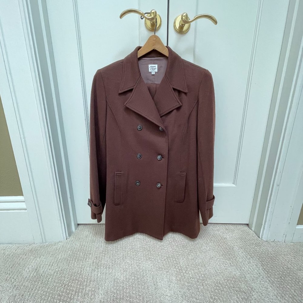 Margaret O'Leary Brown Knit Pants Suit